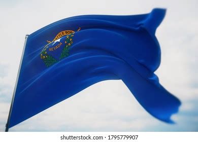 Flags States Usa State Nevada Flag Stock Illustration 1795779907 | Shutterstock