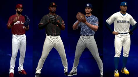 All the uniforms in MLB The Show 17 | pastapadre.com