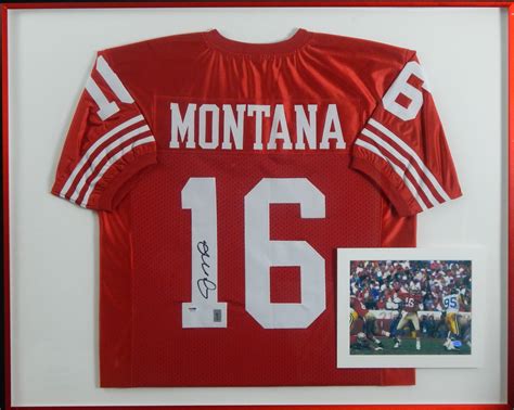 Joe Montana Signed Replica Jersey PSA/DNA