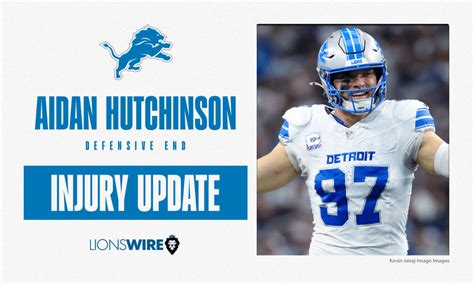 Aidan Hutchinson injury update following Lions win…