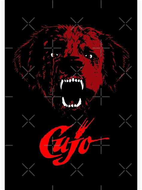 "CUJO [dog]" Art Print by DCdesign | Redbubble