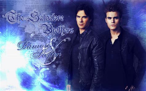 The Salvatore Brothers by JacobBlacksPrincess on DeviantArt