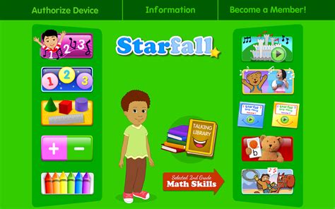 Starfall FREE - screenshot