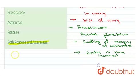 Basal placentation occurs in | 12 | FAMILIES OF FLOWERING PLANTS ...