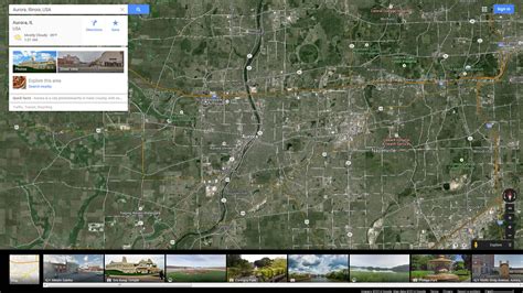 Aurora, Illinois Map