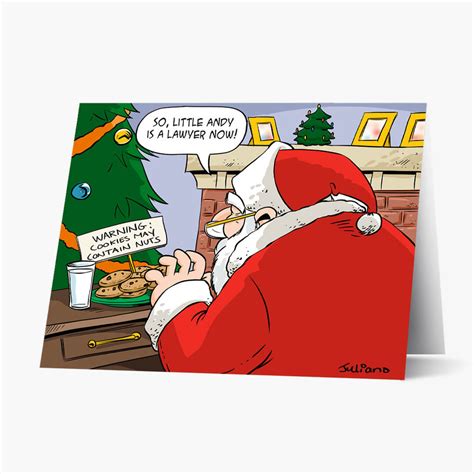 A Future Lawyer - Funny Attorney Holiday Christmas Cards