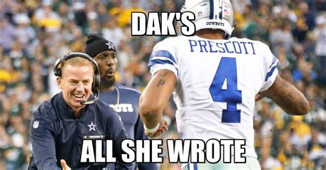 The top fan-made memes from the Cowboys' win over the Packers: What QB ...