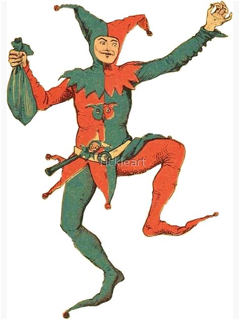 Court Jester Poster by Tickleart | Jester costume, Medieval jester ...