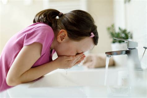 Child Washing Face Stock Photos, Pictures & Royalty-Free Images - iStock