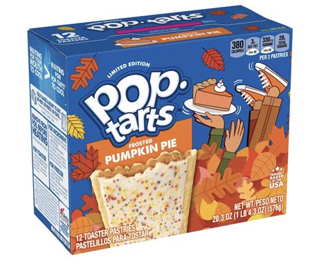 Buy Pop-Tarts Breakfast Toaster Pastries, Frosted Pumpkin Pie Flavored, Limited Edition, 20.3 Oz ...