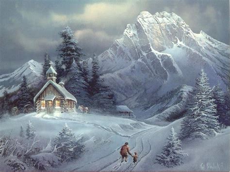 Old fashioned Christmas | Winter scenery, Christmas scenery, Winter scenes