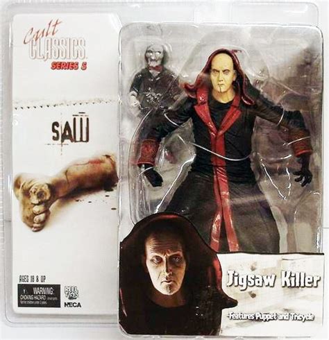 Saw - Jigsaw Killer (Tobin Bell) - NECA Cult Classics series 5 figure