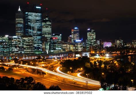 Perth Night View Kings Park Stock Photo (Edit Now) 381819502