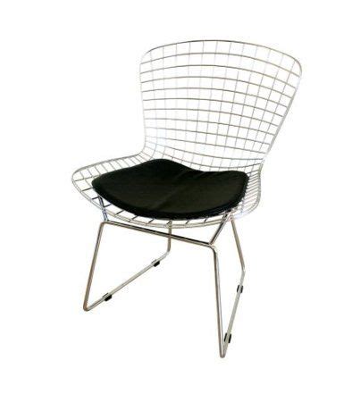 Amazon.com: Baxton Studio Tancredo Mesh Side Chair with Leatherette Seat Pad: Home & Kitchen ...