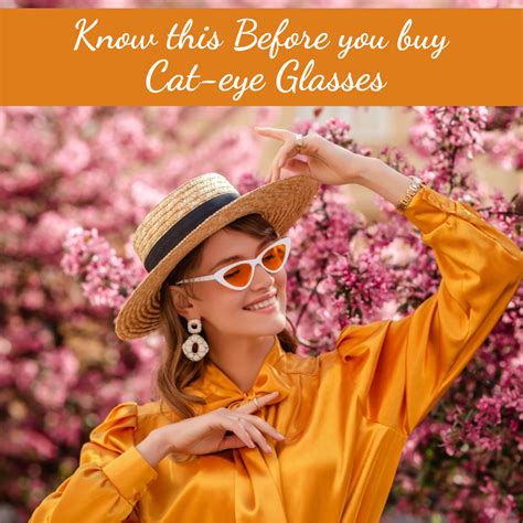 Know This Before You Buy Cat eye Glasses or Spectacles - A Detailed Guide