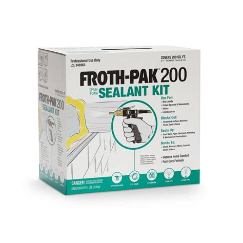 Dow FROTH-PAK 200 Sealant Foam Insulation Kit at Lowes.com