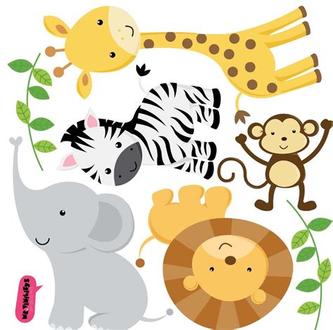 animales tiernos animados - Buscar con Google | Baby showers de ...