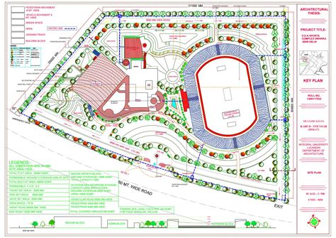 Sports Complex Floor Plan