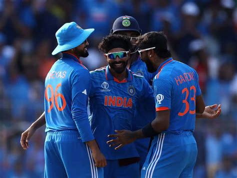 IND vs AUS World Cup 2023: Australia all out for 199 as India spinners strike | Pragativadi ...