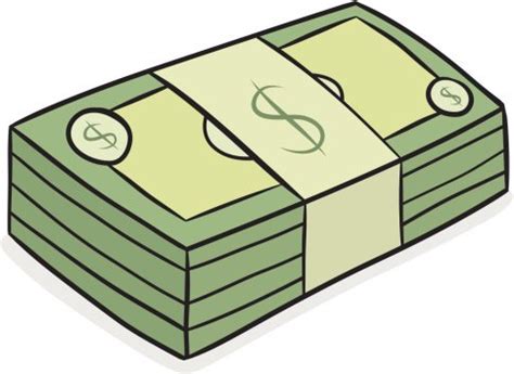 stack of cash cartoon - Clip Art Library