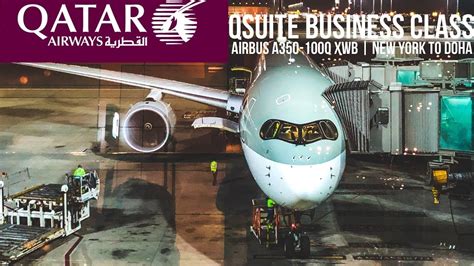 QATAR AIRWAYS QSUITE AIRBUS A350-1000 XWB | JFK-DOH - YouTube