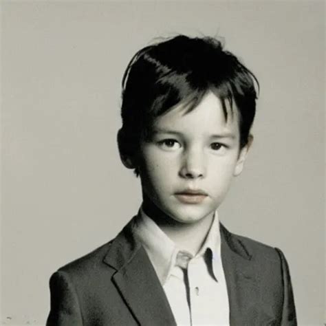 photograph of keanu reeves as a young child | Stable Diffusion