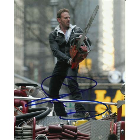 IAN ZIERING SIGNED SHARKNADO 8X10 PHOTO