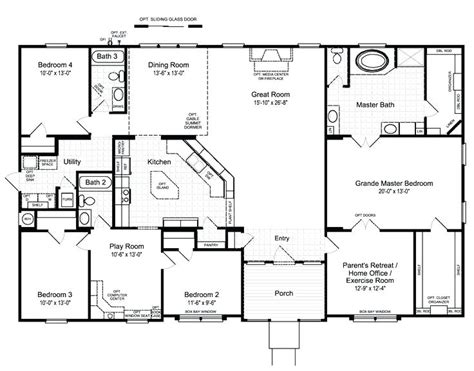 Amish Home Floor Plans - floorplans.click