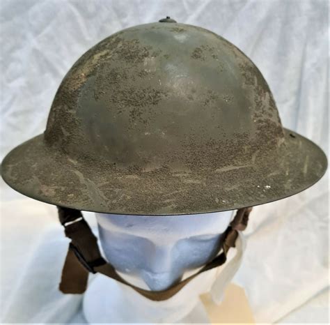 VINTAGE & RARE AUSTRALIAN ARMY ANZAC WW2 UNIFORM STEEL HELMET DATED 1940 | JB Military Antiques