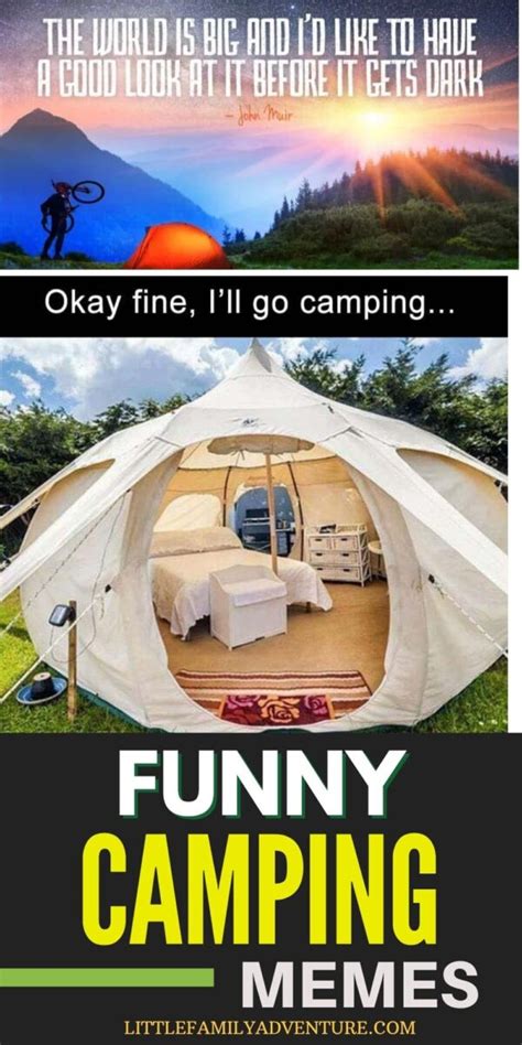 50 Funny Camping Memes to Make to Giggle & Inspire To Go Outside