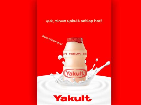 Yakult Poster Design by Fitri Gusniawati on Dribbble