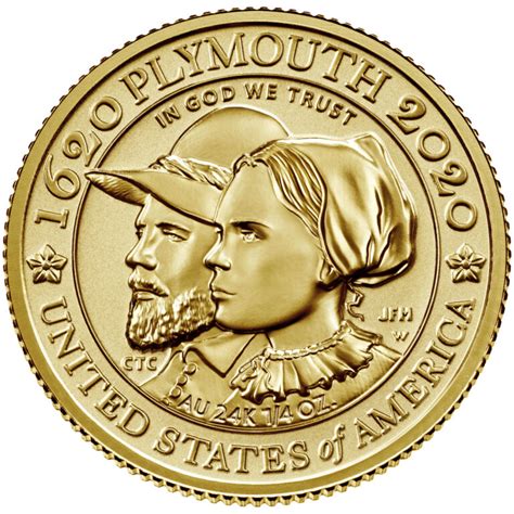 Mayflower 400th Anniversary Gold Coin | U.S. Mint