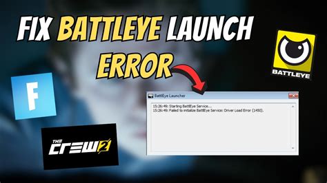 The Secret That Will Fix Your BATTLEYE Launch Error - Fortnite, The Crew 2 & PUBG!👈 - YouTube