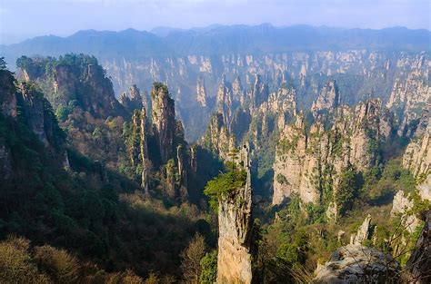 What Is Unique About China's Tianzi Mountain? - WorldAtlas