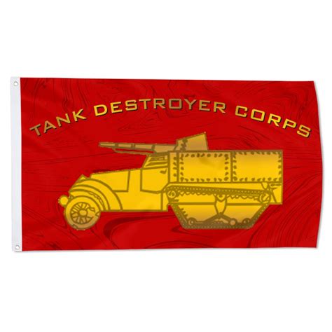 Tank Destroyer Corps Flag Banner