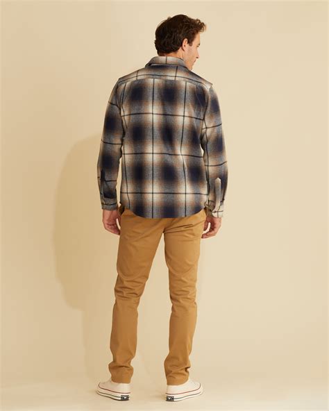 MEN'S PLAID LODGE SHIRT