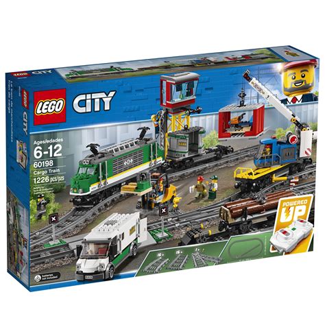 Mua LEGO City Cargo Train Exclusive 60198 Remote Control Train Building Set with Tracks for Kids ...