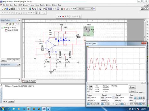 RC phase shift Oscillator with output waveform In the above fig.1, we... | Download Scientific ...