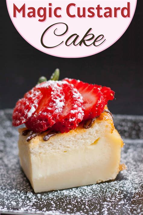 Magic Custard Cake - Easy Culinary Concepts