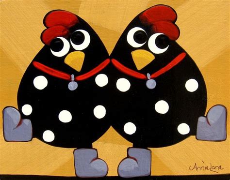 Chicken Crafts, Chicken Art, Whimsical Paintings, Whimsical Art ...