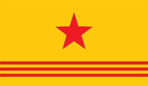 (Communist) Vietnam redesign based on South-Vietnams flag. : r/vexillology