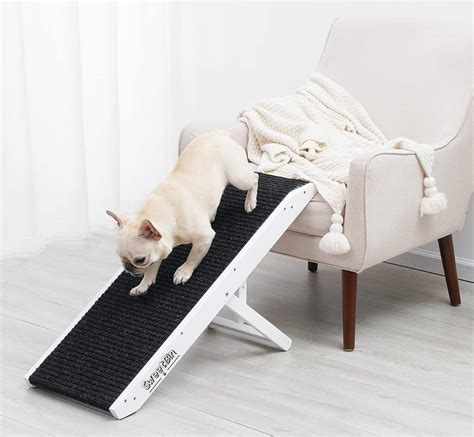 SweetBin 19" Tall Pet Ramp - Small to Medium Dogs and Cats Use - Wooden ...