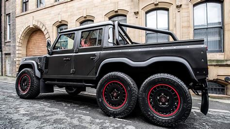 Project Kahn Land Rover Defender Flying Huntsman 6x6 Pickup - IMBOLDN