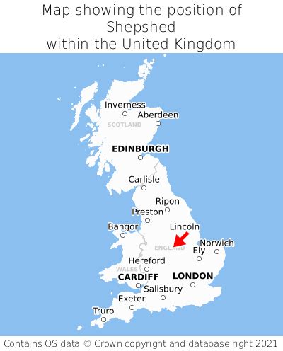 Where is Shepshed? Shepshed on a map