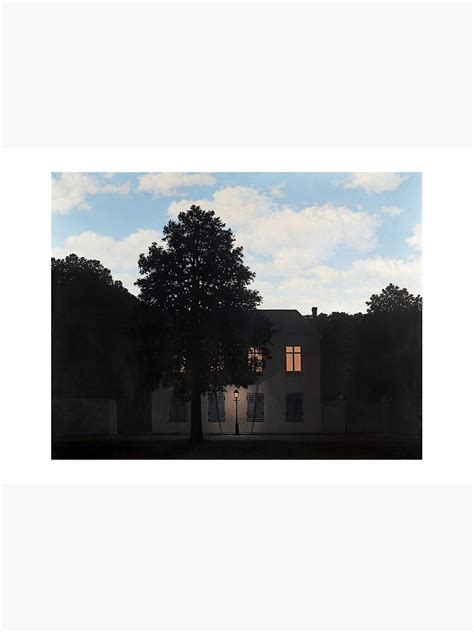 "The Empire of Light by rene magritte" Poster for Sale by ohoraart ...