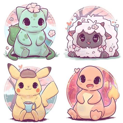 Naomi Lord on Instagram: “ 💕 The Pokemon I’ve drawn so far! (I did also ...