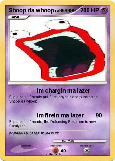 Pokémon Shoop da whoop 687 687 - im chargin ma lazer - My Pokemon Card