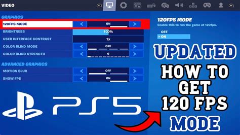 How To Enable 120 Fps In Fortnite On Playstation 5 And Xbox Series Xs ...