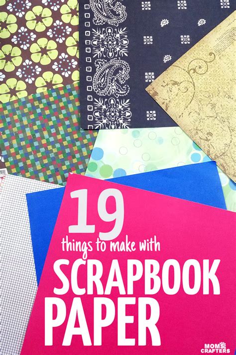 Scrapbook Paper Crafts - 19 Cool things to make with scrapbook paper!