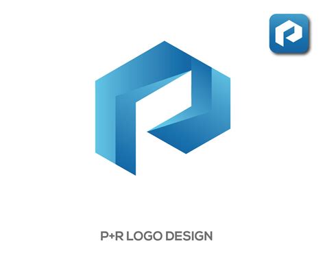 Modern PR logo design on Behance